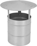 KOTARBAU® Schoorsteenkap, Verzinkt Staal, 170 mm, Zilver