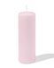 HEMA Bougie Cylindrique ⌀7x20cm Rose Pâle