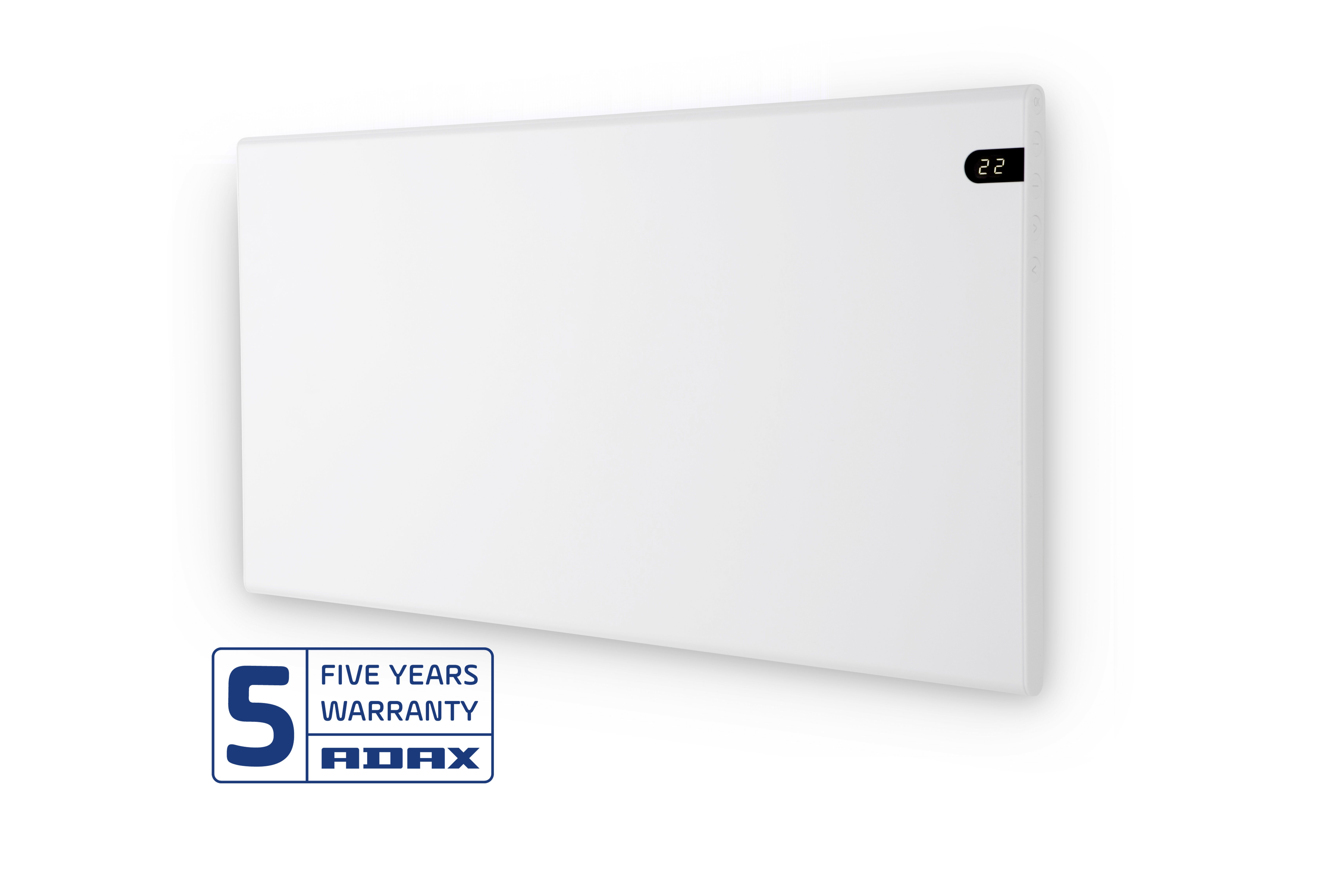 Adax Neo NP12KDT - Elektrische verwarming - 1200W - Wit