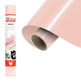 Siser EcoStretch Rozenkwarts, 30 cm x 0,5 m, transfer-vinyl om op te strijken, personaliseerbaar voor sportkleding, knutselaccessoires