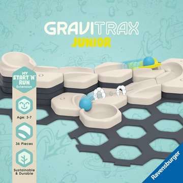 Ravensburger GraviTrax Junior Starter-Set My Start and Run - Marble Run Toy for Kids Ages 3-7