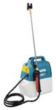 Makita US053DZ 12V Rugnevelspuit - 5L - Zwart/Turquoise