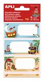 APLI 18440 - Schoollabels Pirates 9 u.