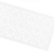 Unique Living Tafelloper Amira Vinyl White 40 x 150 cm