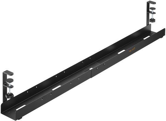 My Wall Kabelorganizer - Klemmontage aan tafel of bureau - Verstelbaar 0,8-1,2 meter - Zwart