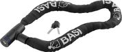 Basi - Antivol de vélo avec 2 clés - 900 mm, acier trempé, protection en nylon