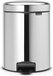 Brabantia NewIcon Pedaalemmer - 5 liter - Brilliant Steel