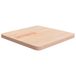 VidaXL Tafelblad vierkant 40x40x2,5 cm onbehandeld massief eikenhout