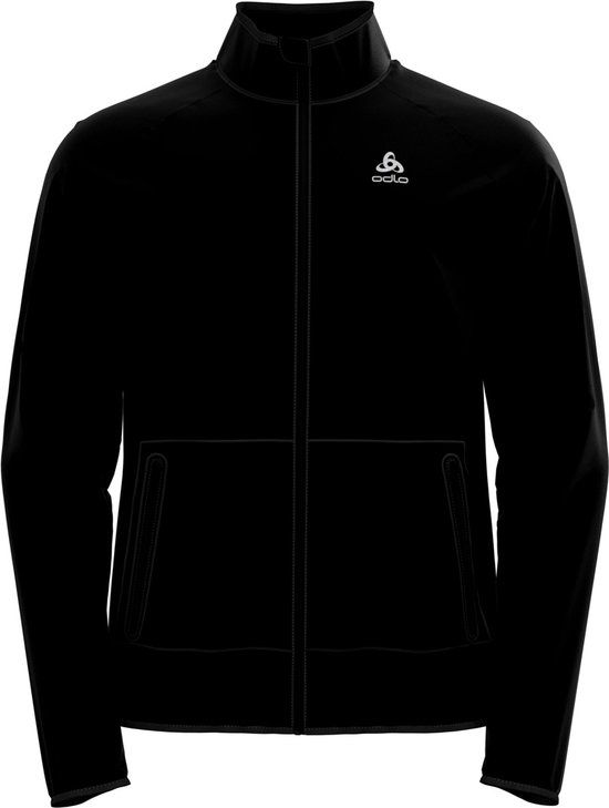 Odlo Essential Light Sportjack Heren - Zwart - Maat XL