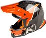 Klim F5 Koroyd Topo, Casque de moto, Noir/Orange, Taille S