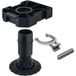 Häfele Pied de réglage de socle AXILO Ø 78 Kit complet, 150 mm