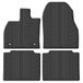 Tapis en caoutchouc pour Toyota bZ4X & Subaru Solterra 2021- (4 pièces + clips)