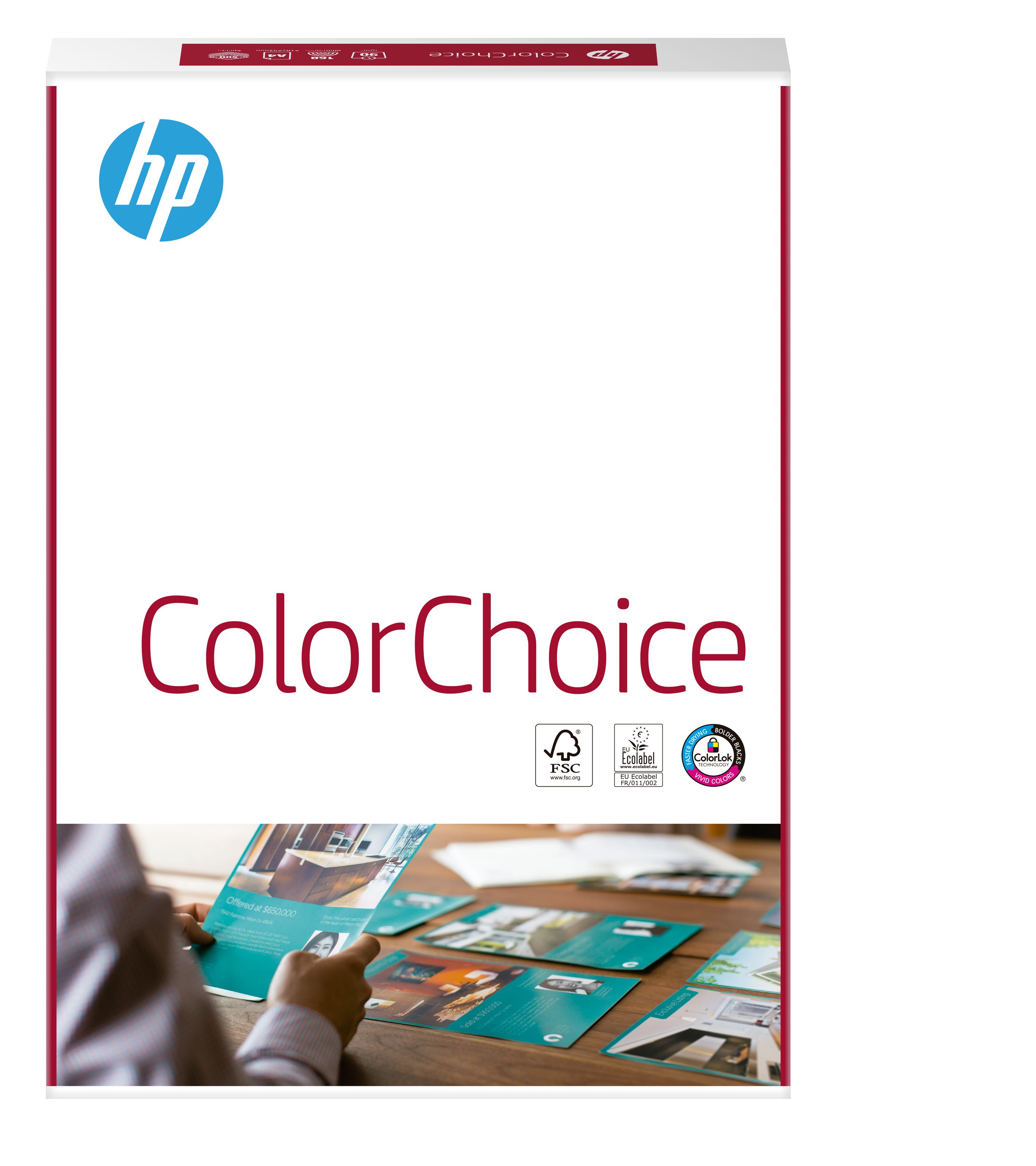 HP ColorChoice A3 Paper - 160 g/m² - 250 Sheets - White