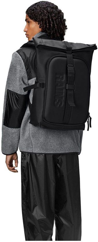 Rains Texel Moulded Rugzak Black