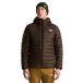 The North Face Classic Daunen Kapuzenjacke Dunkelbraun