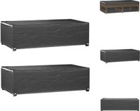 vidaXL Tuinmeubelhoes - Zwart - 125x70x35 cm