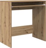 vidaXL Bureau Artisan Eiken Bewerkt Hout 77.5 x 43 x 79 cm
