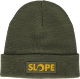 SLOPE Mütze Wren Beanie Donkergroen Unisex Volwassenen 50% polyester en 50% acryl