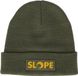 SLOPE Mütze Wren Beanie Donkergroen Unisex Volwassenen 50% polyester en 50% acryl
