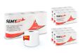 Semy Top Toiletpapier, 3-laags, 250 vellen, hoogwit, verpakking van 7 stuks (7 x 8 stuks)