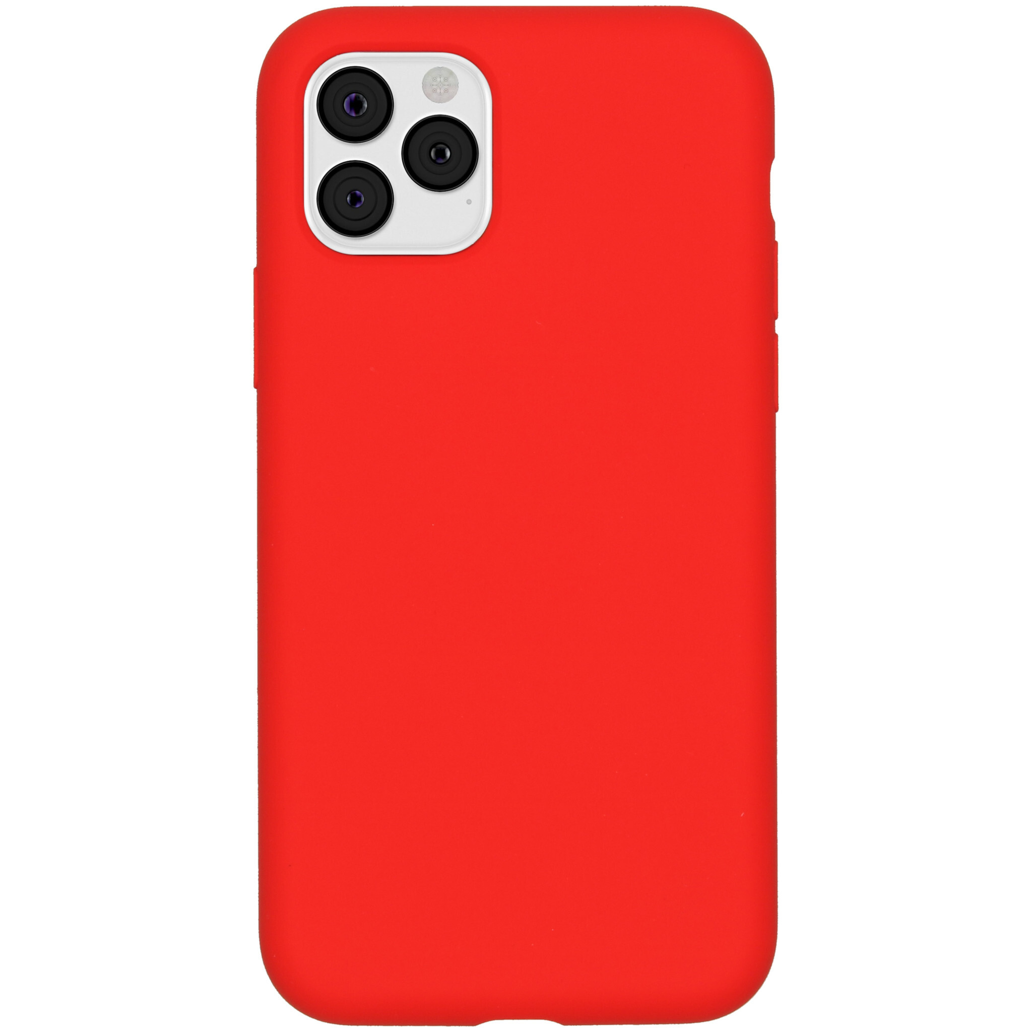 Accezz Liquid Silicone Backcover iPhone 11 Pro hoesje - Rood