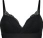 Hunkemöller Sophie Dames Voorgevormde Bh zonder beugel - Zwart - Maat C75