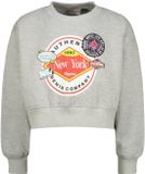 Vingino Nomire Truien & Vesten Meisjes - Sweater - Hoodie - Vest - Lichtgrijs - Maat 164