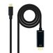 Converterkabel USB-C naar HDMI-stekker, 3,0 m lengte, ideaal voor het aansluiten van apparaten op HD-schermen.