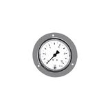RIEGLER 101852-303/40 Standard Mano, ring voor, G 1/8 achter, 0-2,5 bar, Ø 40, 1 stuk