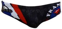 Turbo France Coq Zwemslip Zwart 3XL Man