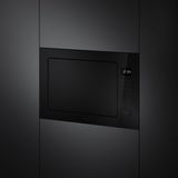 Smeg FMI225BI Magnetron Zwart Grill-magnetron Ingebouwd 25 l 900 W
