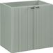 COMAD MDF Badkamermeubel 60 cm, groen (rietgroen), gefreesd, modern