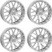 Autec Nimah velgen, 8x18, 5x120, argenté, pour MG Marvel R