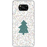 1001 coques Xiaomi Poco X3 / X3 Pro Bedrukt Siliconen Hoesje - Sapin de Noel