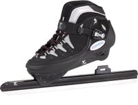 Zandstra Ving Comfortclap Schaatsen Unisex Zwart - Zilver Maat 41