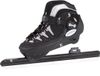 Zandstra Ving Comfortclap Schaatsen Unisex Zwart - Zilver Maat 41