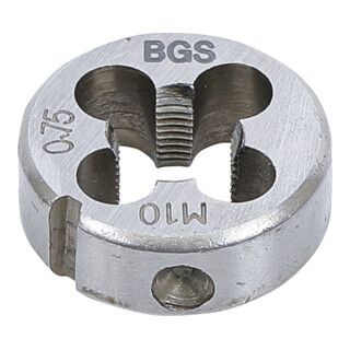 BGS technic BGS Schroefdraadmatrijs M10 x 0.75 x 25 mm - 1 stuk