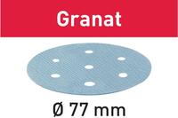 Festool Schuurschijf STF D77/6 P120 GR/50 Granat