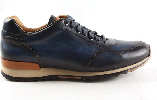 Magnanni 20088-420 Azul Blauw Sneakers - Men - Size 40