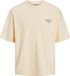Jack & Jones Santorini Oversize Fit T-shirt Beige Hommes Taille XL