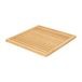 Icecat Dessous de plat carré, bambou, 20 x 20 cm