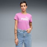 PUMA ESS No. 1 Logo T-shirt voor dames XS, Mauve Pop Pink