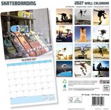 Dayplanner Skateboard Kalender 2027 Wandkalender