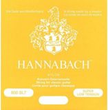Hannabach K-Git.snaren set 800 geel Nylon Super Low Tension