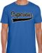 Bellatio Decorations Foute party t-shirt heren - Superieur - blauw - carnaval XXL