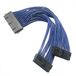 Gintai Voeding Verlengkabel PSU Mannelijk naar Vrouwelijk Y Splitter Vervanging voor ATX 24Pin 1 tot 2 Port 23.5cm