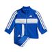 adidas Uniseks Baby Seasonal Essentials Tiberio 3 strepen tricot trainingspak, team koningsblauw/glow blauw/wit, 9-12 maanden