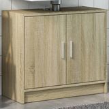 Maison Exclusive - Meuble-lavabo Sonoma Oak, 63x29x55 cm