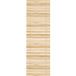 Chemin de jardin en bois enroulable 120 x 38 cm - Passerelle extérieure résistante aux intempéries, naturelle