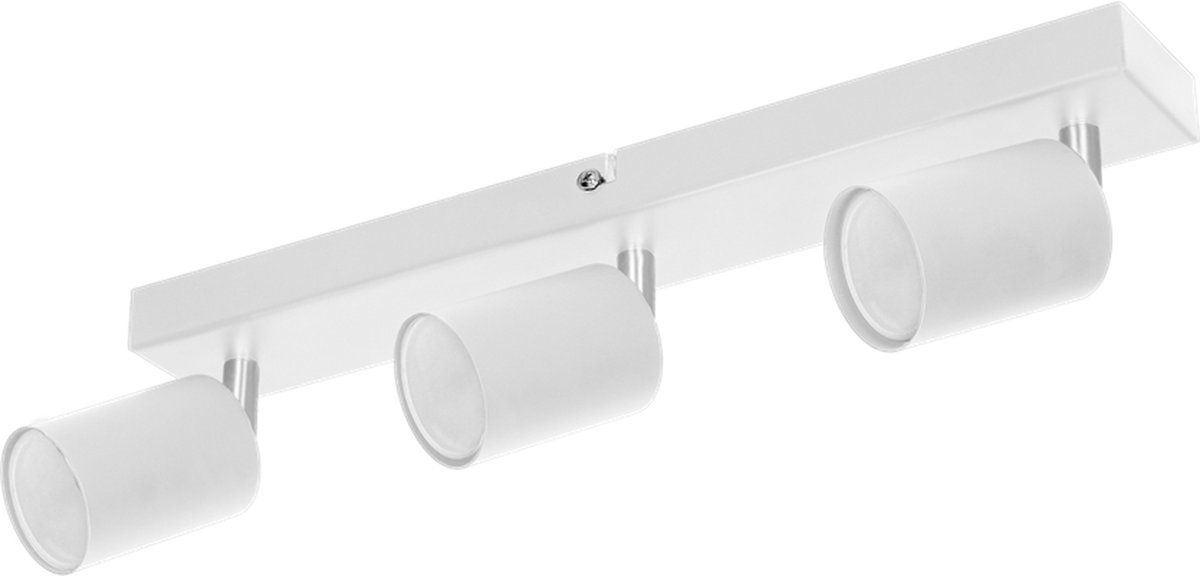 Adviti Plafondlamp voor 3 spotjes - Draaibaar - Wit